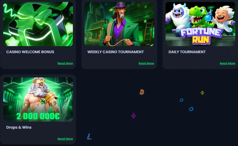 jackbit casino bonuses page